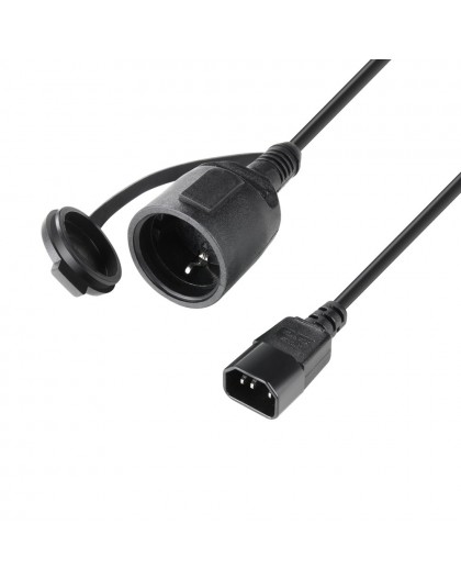 Louer, location, Rallonge Secteur CEE 7 IP44, C14-0.5m, aix en Provence