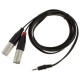 Location Câble XLR Male - Jack 3.5