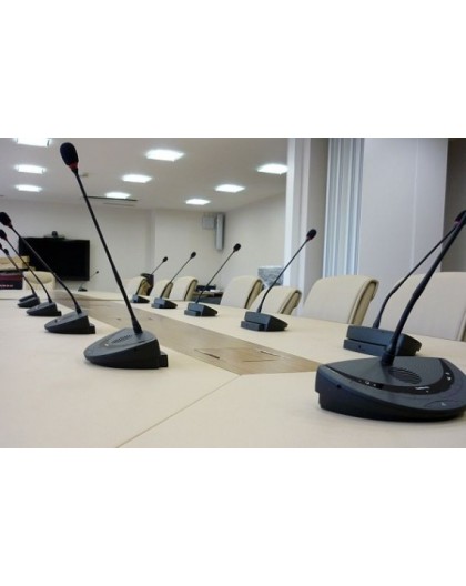 Location, système de micros conférence col de cygne sans fil, 15 personnes, aix en Provence