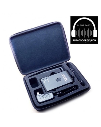 Location Emetteur 3 canaux Pour Silent Party Disco, soirée silencieuse Aix en Provence, location casque silent party, soirée sil