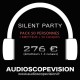 Location Pack Silent Party Disco 50 personnes, émetteur 3 canaux Aix en Provence