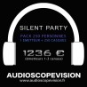 Location Pack Silent Party Disco 250 personnes, émetteur 3 canaux Aix en Provence