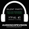 Location Pack Silent Party Disco 350 personnes, émetteur 3 canaux Aix en Provence