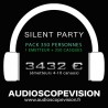 Location Pack Silent Party Disco 350 personnes, émetteur 10 canaux Aix en Provence