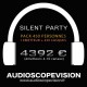 Location Pack Silent Party Disco 450 personnes, émetteur 10 canaux Aix en Provence