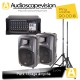 Location Pack Sono 250W avec table de mixage