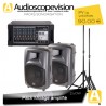 Location Pack Sono 250W avec table de mixage