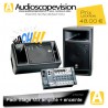 Location Enceintes + mixeur intégré Yamaha 250W - Location sono Aix en Provence