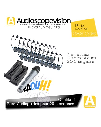 Louer, location, casque sans fil, pour visite guidée, audioguides, aix en provence