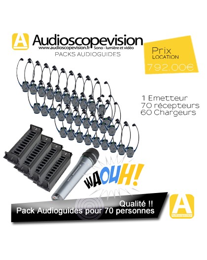 Audioguide, Pack 70 pers, visite guidée, aix en provence, toulon, cassis, la ciotat