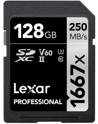 Louer Location Carte SDXC 128Go 250MB/s UHS-II Lexar Professionnelle Aix en Provence Marignane Vitrolles Meyreuil Gardanne