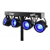 Location jeu de lumière barre équipée de par led COB 20W, set de 4