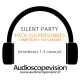 Location Pack Silent Party Disco 550 personnes, émetteur 3 canaux Aix en Provence
