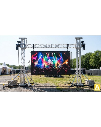 Location ecran led, plein jour, extérieur, mur led, écran géant, location grand écran, aix en provence, outdoor, Aubagne, cassis