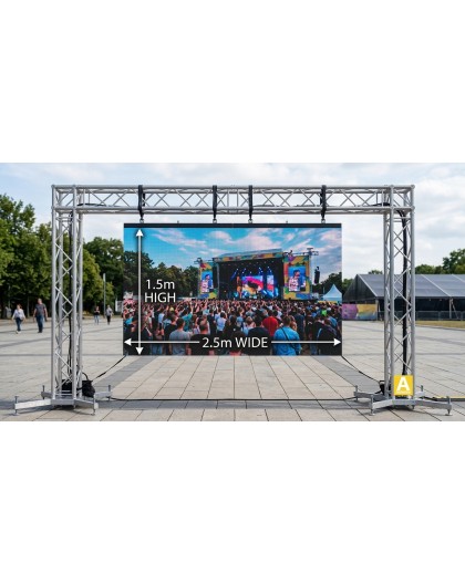 Location ecran led, plein jour, extérieur, mur led, écran géant, location grand écran, aix en provence, outdoor, Aubagne, cassis