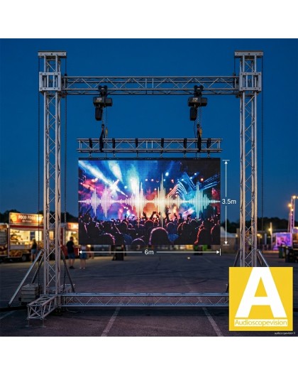 Location ecran led, plein jour, extérieur, mur led, écran géant, location grand écran, aix en provence, outdoor, Aubagne, cassis