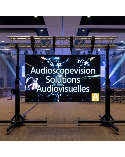 Location mur led écran géant led extérieur outdoor pitch 3.9 Aix en provence Roquevaire Gardanne Trets Meyreuil Simiane Luynes L